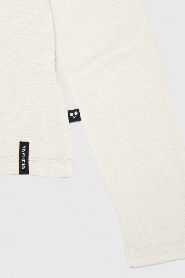 Polera Muri Orgánica Beige Mujer