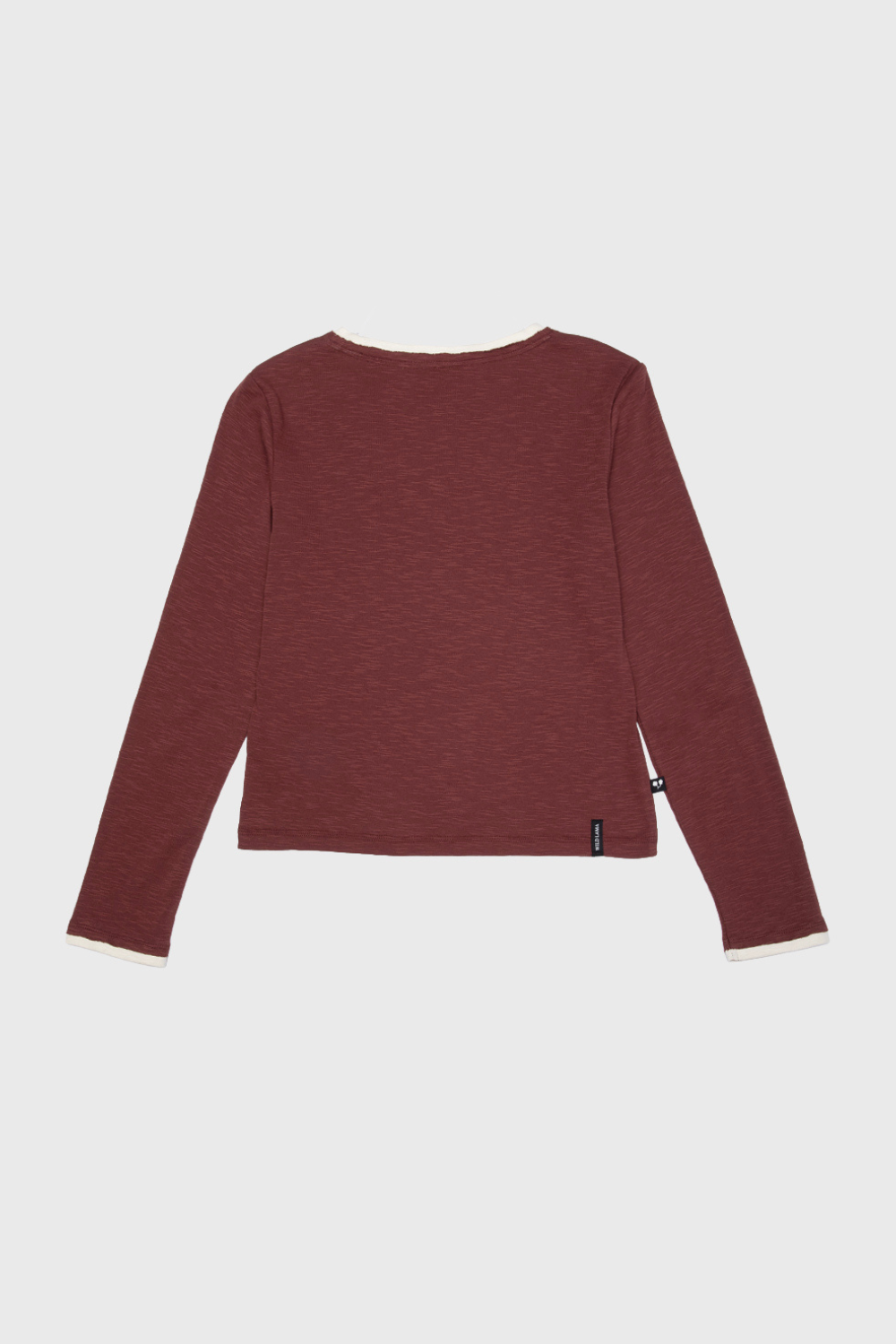 Polera Muri Orgánica Burdeo Mujer