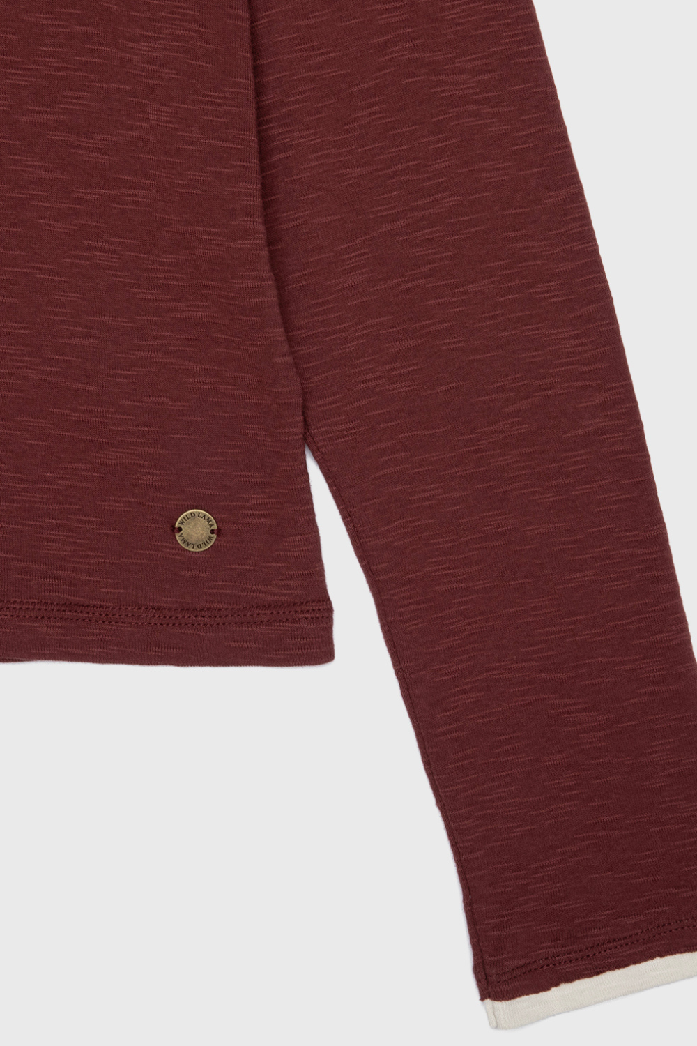 Polera Muri Orgánica Burdeo Mujer
