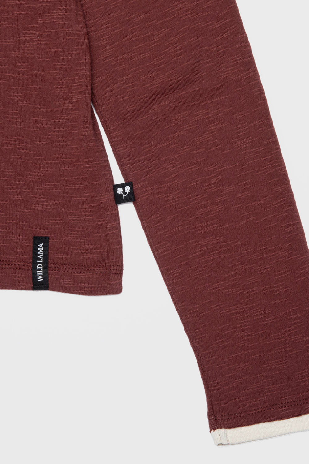 Polera Muri Orgánica Burdeo Mujer