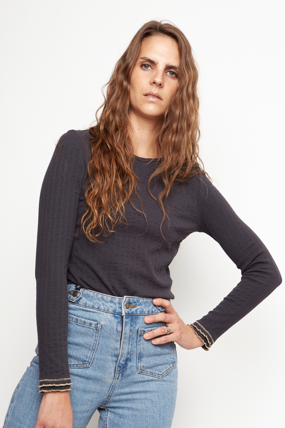 Polera Pampa Orgánica Marengo Mujer