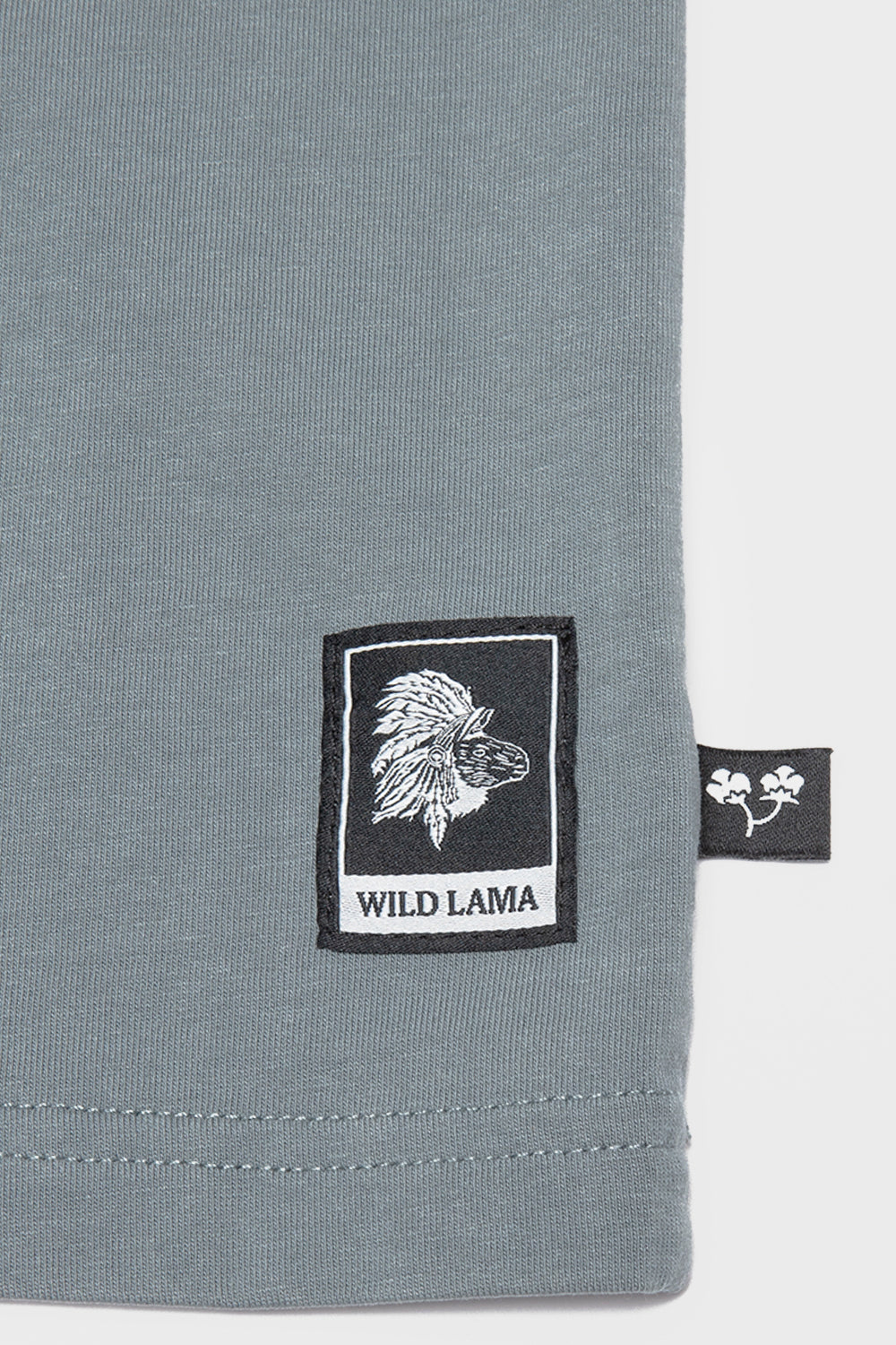 Polera Rolan Orgánica Azul Hombre