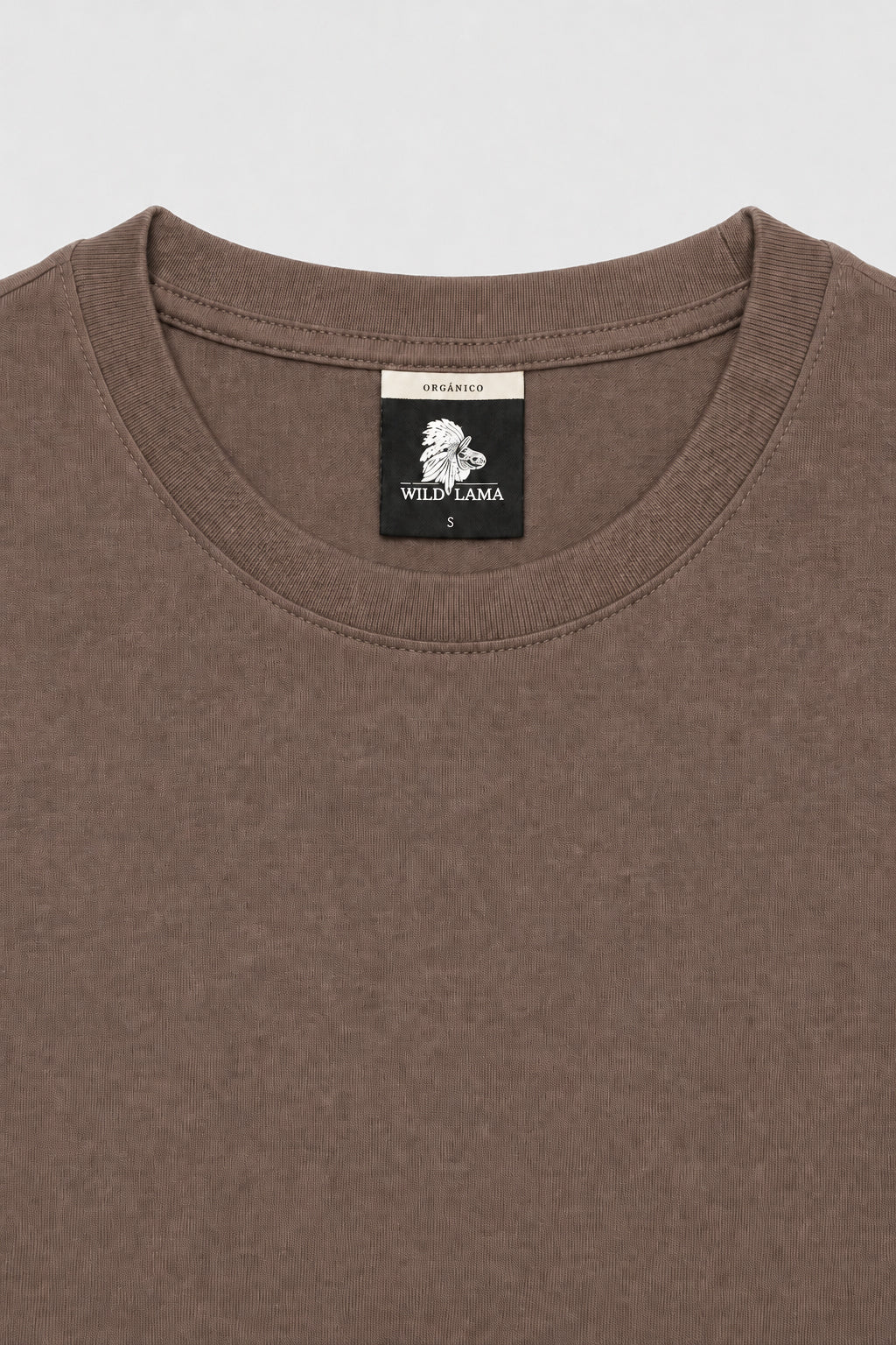 Polera Sari Organica Café Mujer