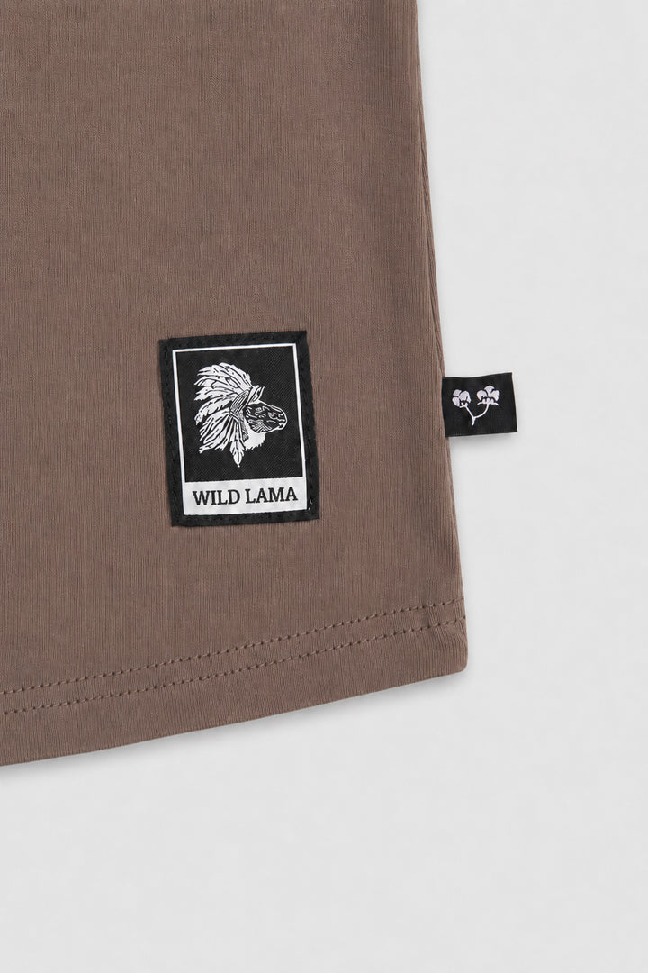 Polera Sari Organica Café Mujer