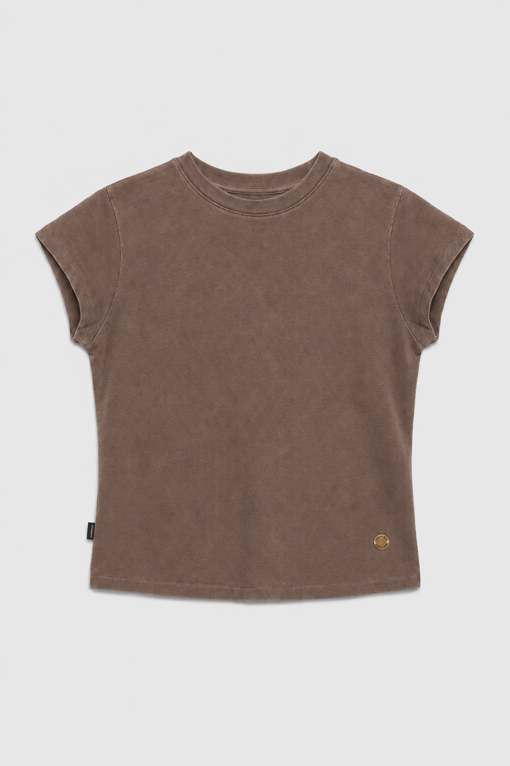 Polera Sari Organica Café Mujer