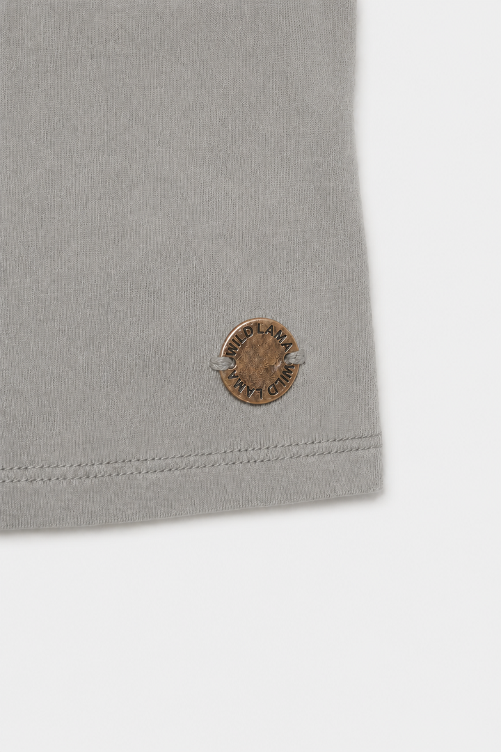 Polera Sari Organica Gris Mujer