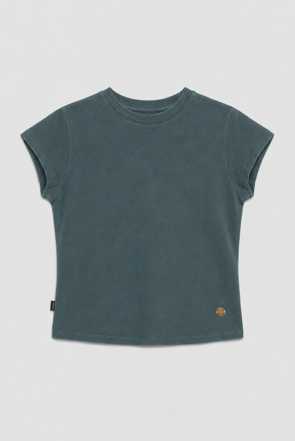 Polera Sari Orgánica Petróleo Mujer