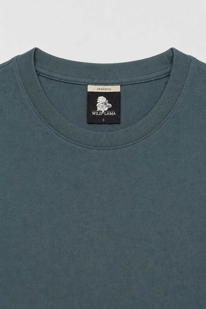 Polera Sari Orgánica Petróleo Mujer