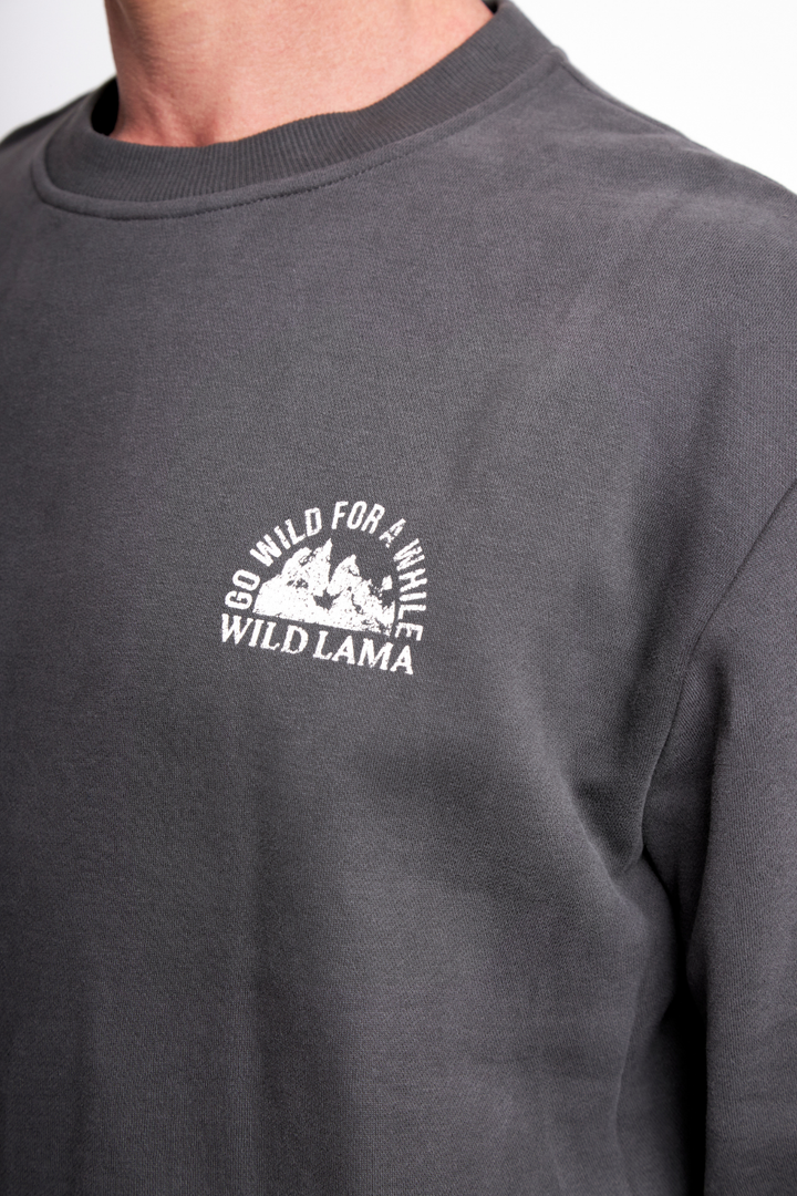 Polerón Kop Orgánico Negro Hombre