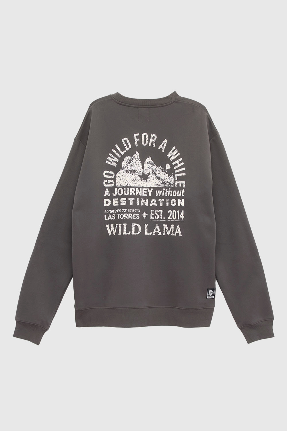 Polerón Kop Orgánico Negro Hombre