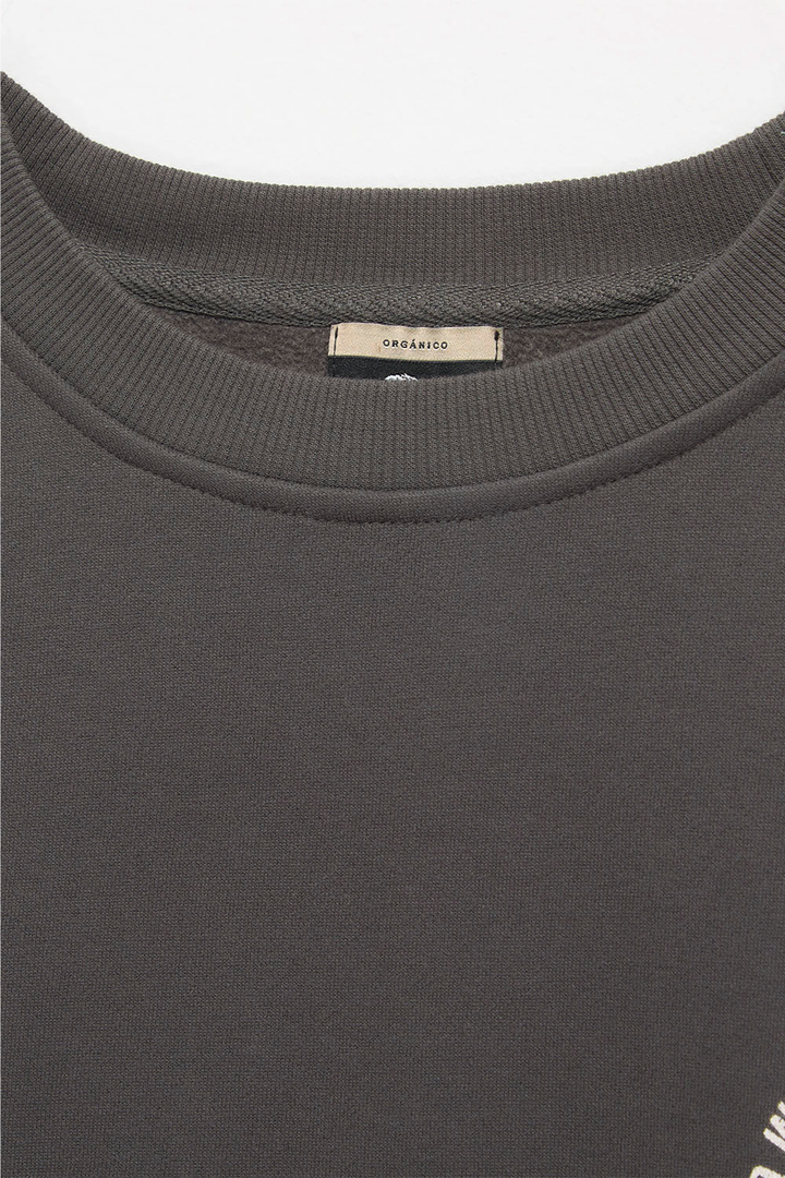 Polerón Kop Orgánico Negro Hombre