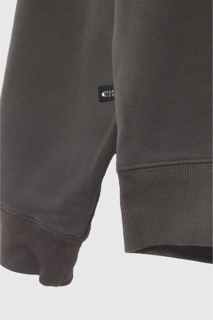 Polerón Kop Orgánico Negro Hombre