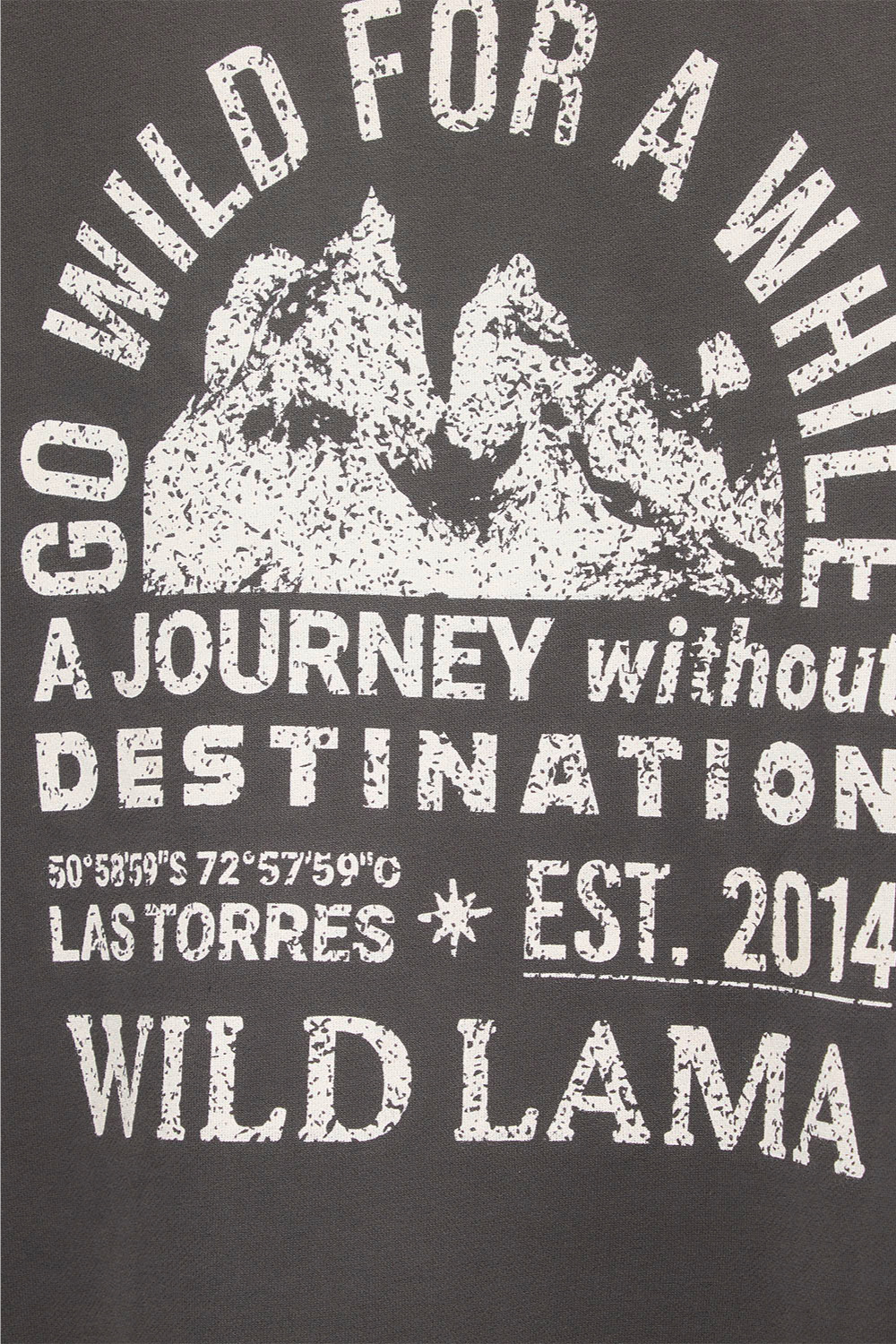 Polerón Kop Orgánico Negro Hombre