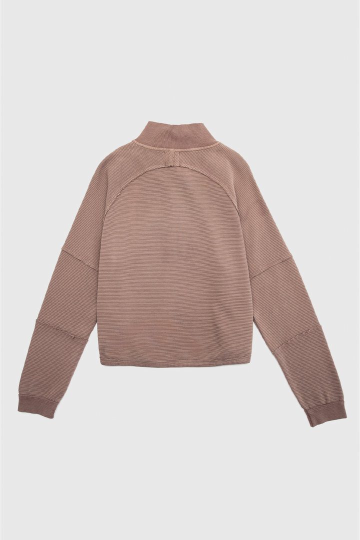 Polerón Raiza Orgánico Café Mujer