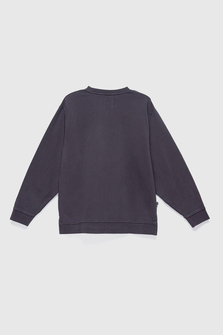 Polerón Samsa Orgánico Gris Oscuro Mujer