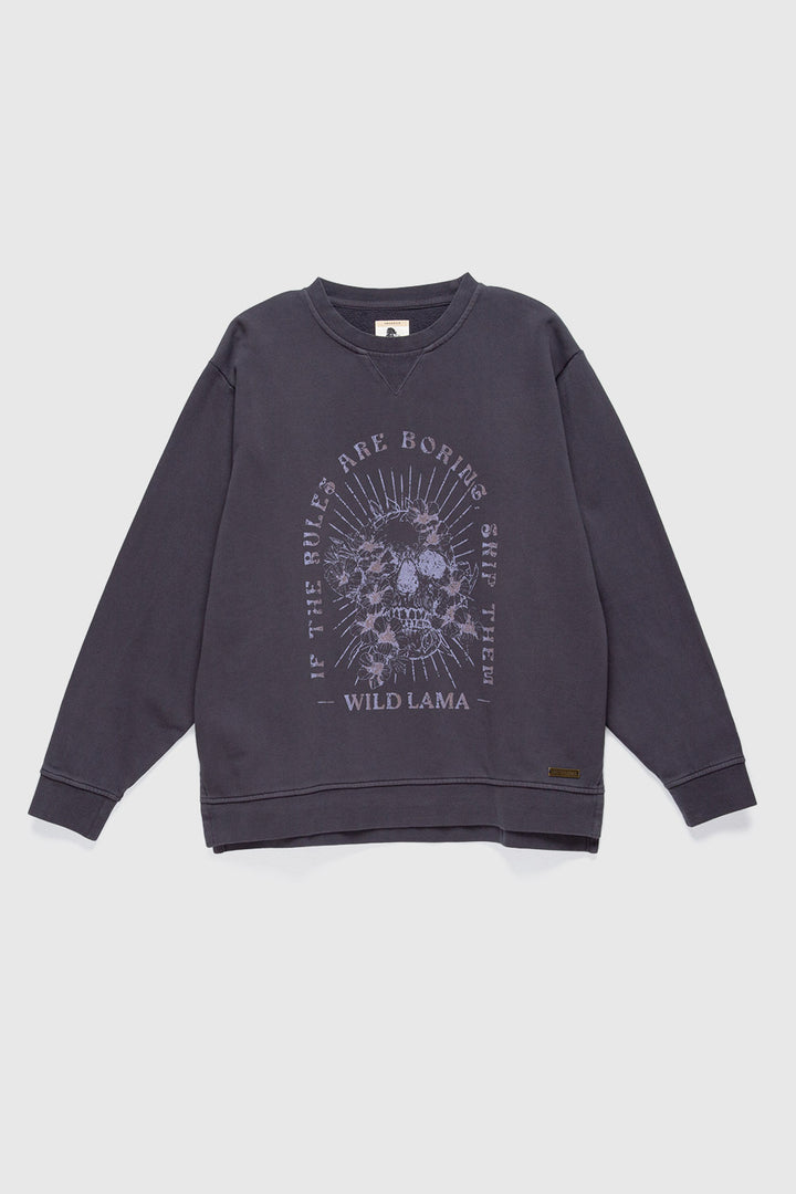 Polerón Samsa Orgánico Gris Oscuro Mujer