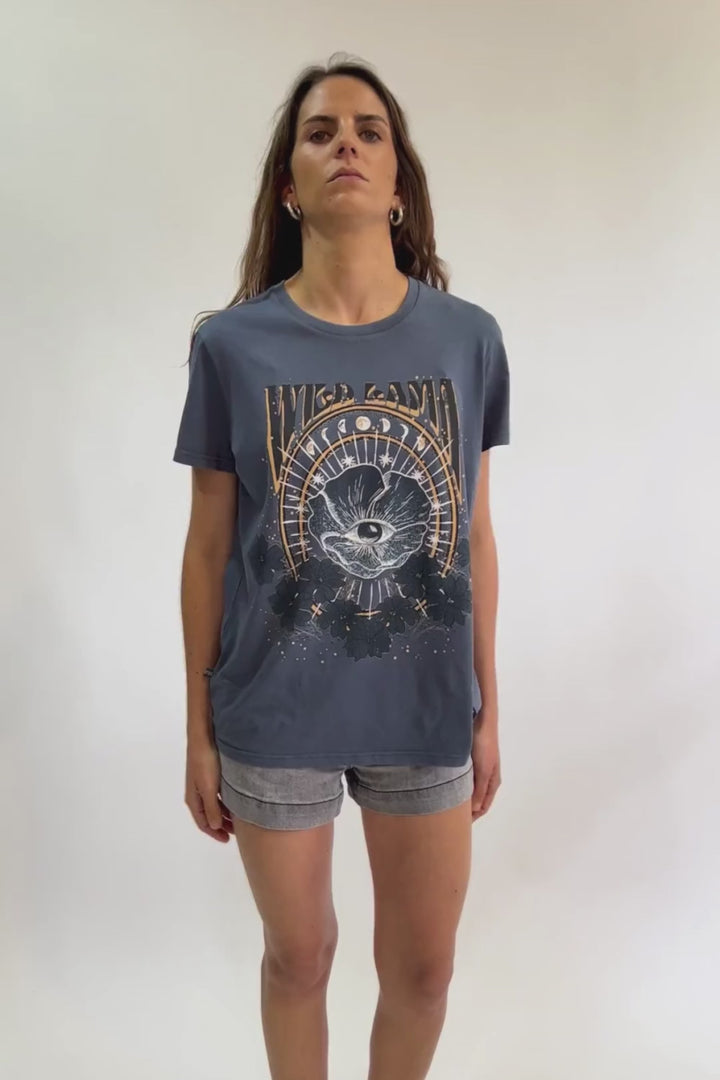 Polera Genovesa Orgánica Azul Marino Mujer