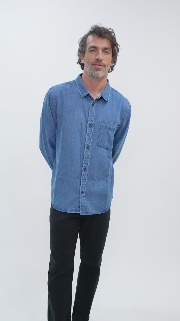 Camisa Tilco Denim Hombre