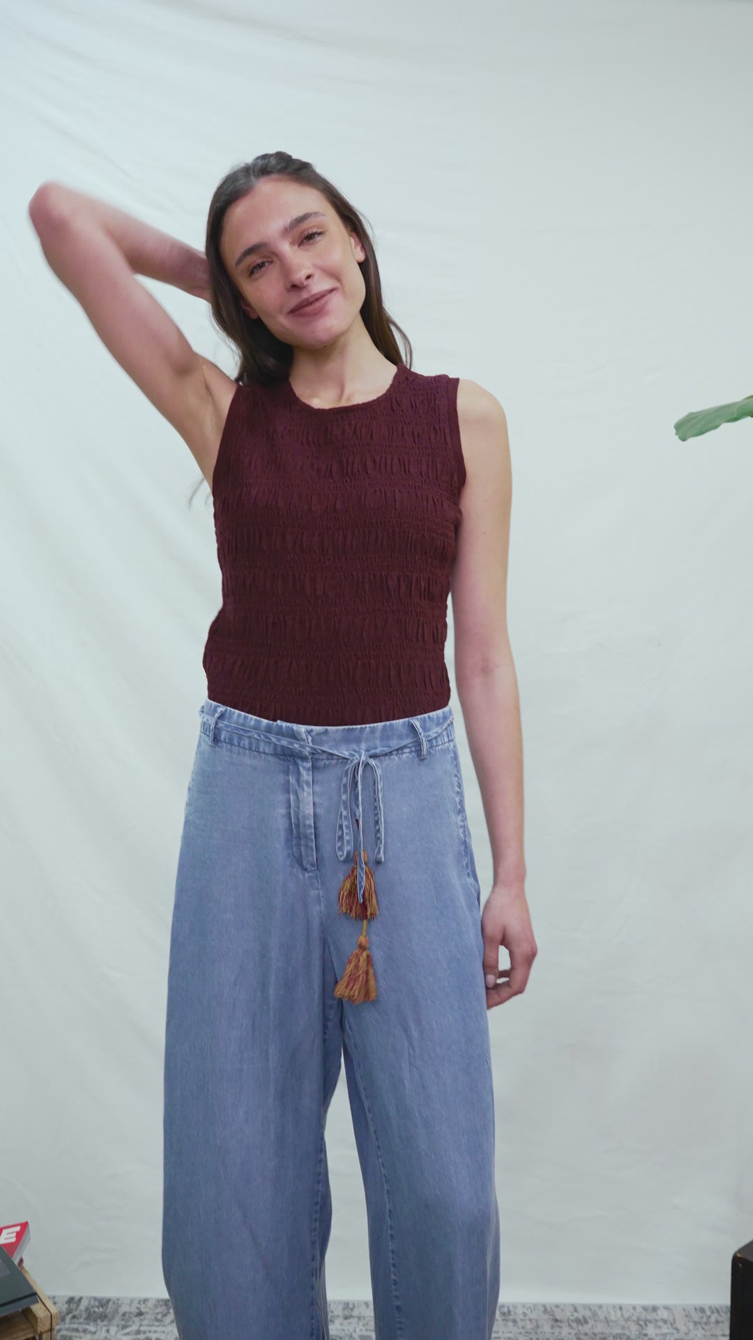 Polera Seris Orgánica Morada Mujer