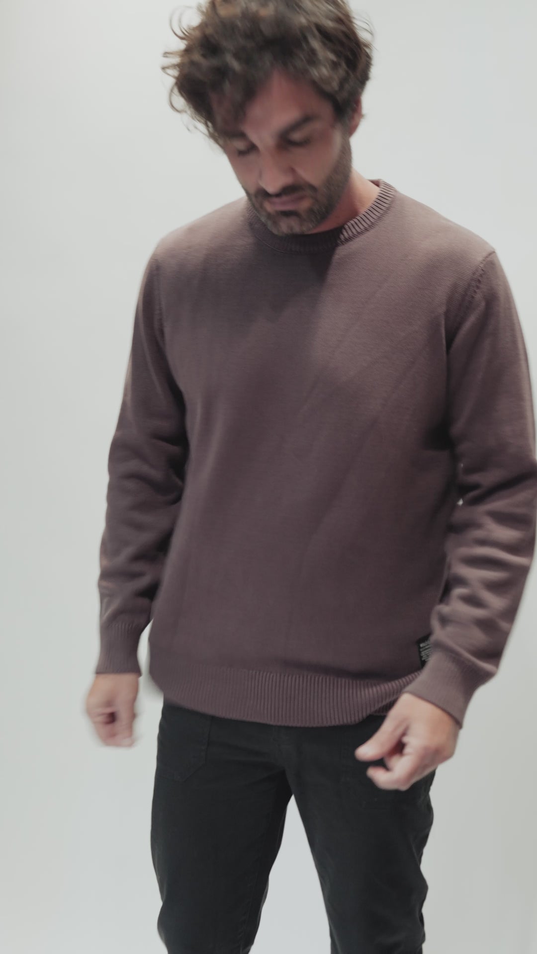 Sweater Tros Burdeo Hombre video