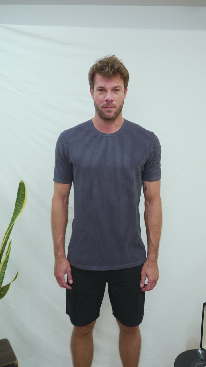 Polera Kato Orgánica Gris Hombre