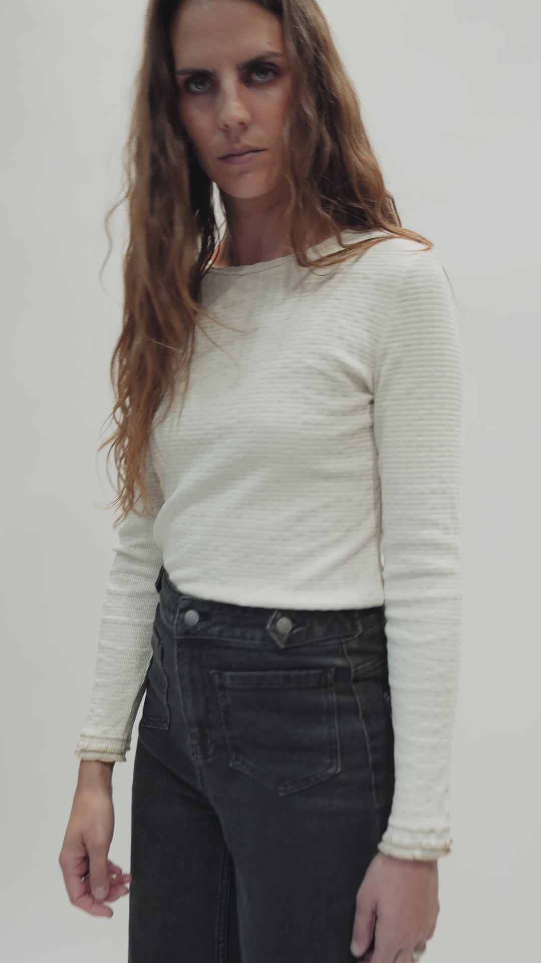 polera pampa beige video