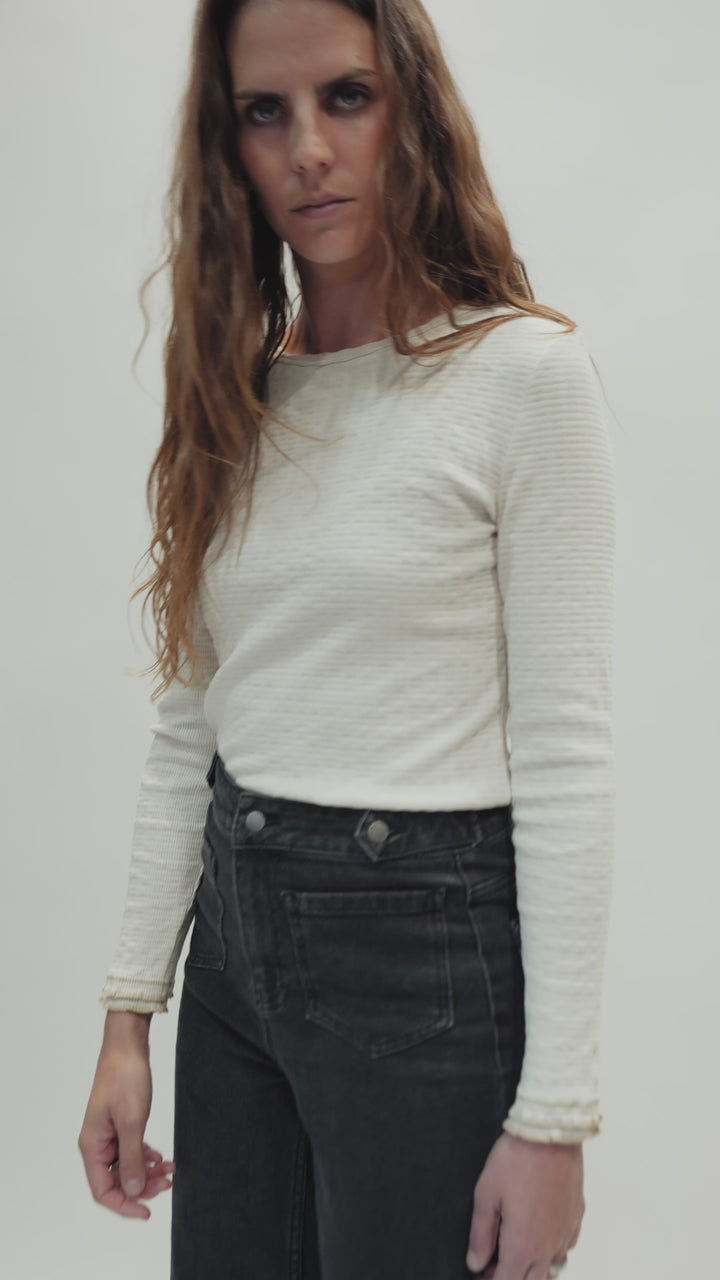 polera pampa beige video