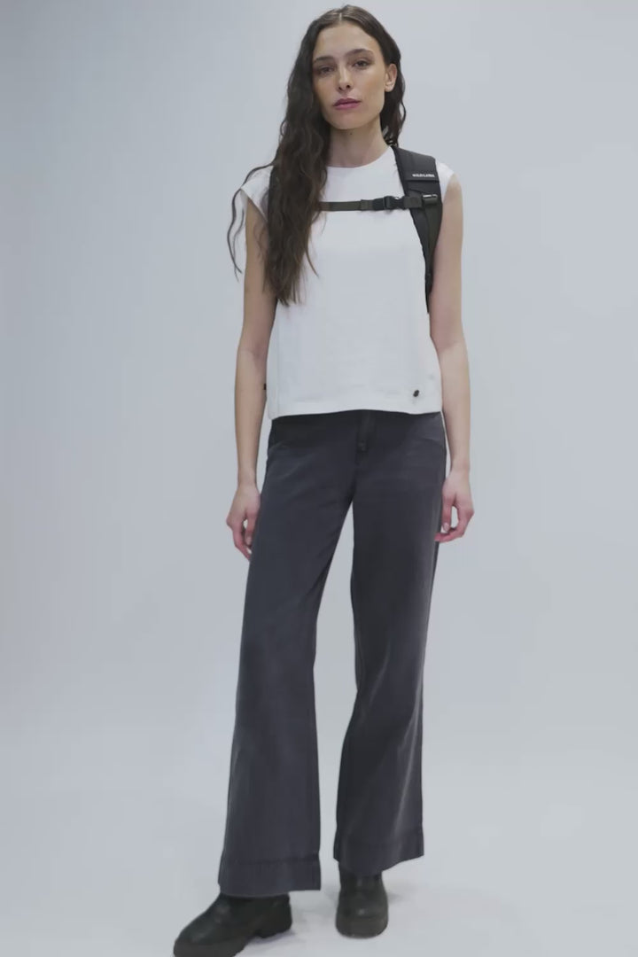 Mochila Travel Baku S Reciclada Negra 21 Lts.