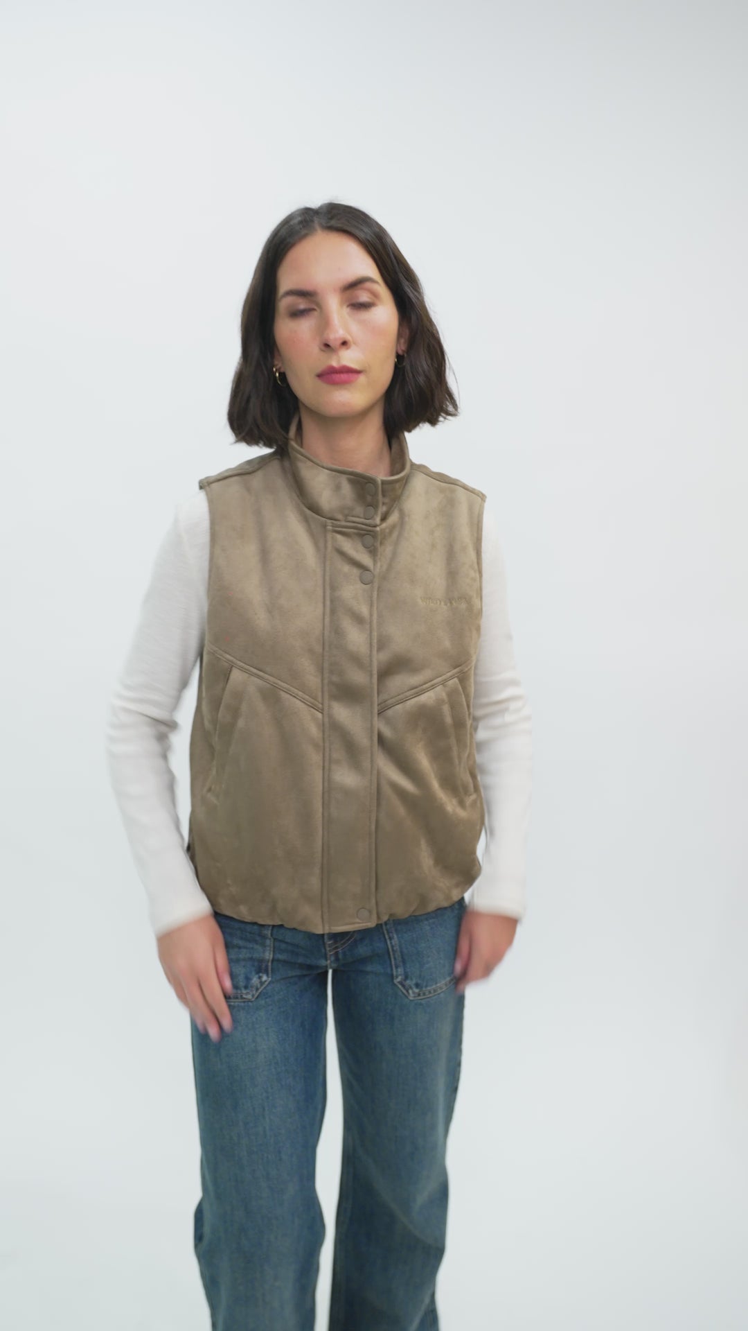 Chaqueta Denis Reciclada Café Mujer