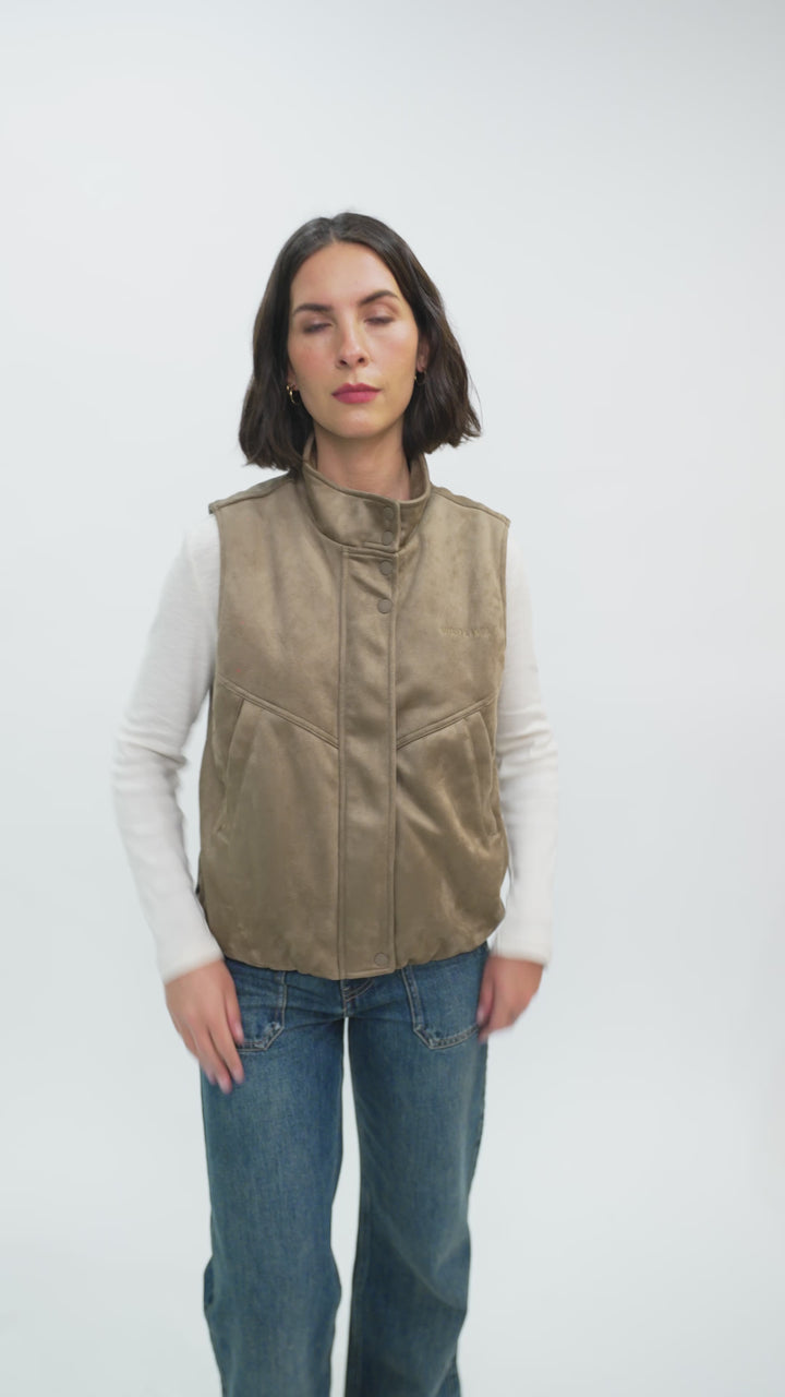 Chaqueta Denis Reciclada Café Mujer