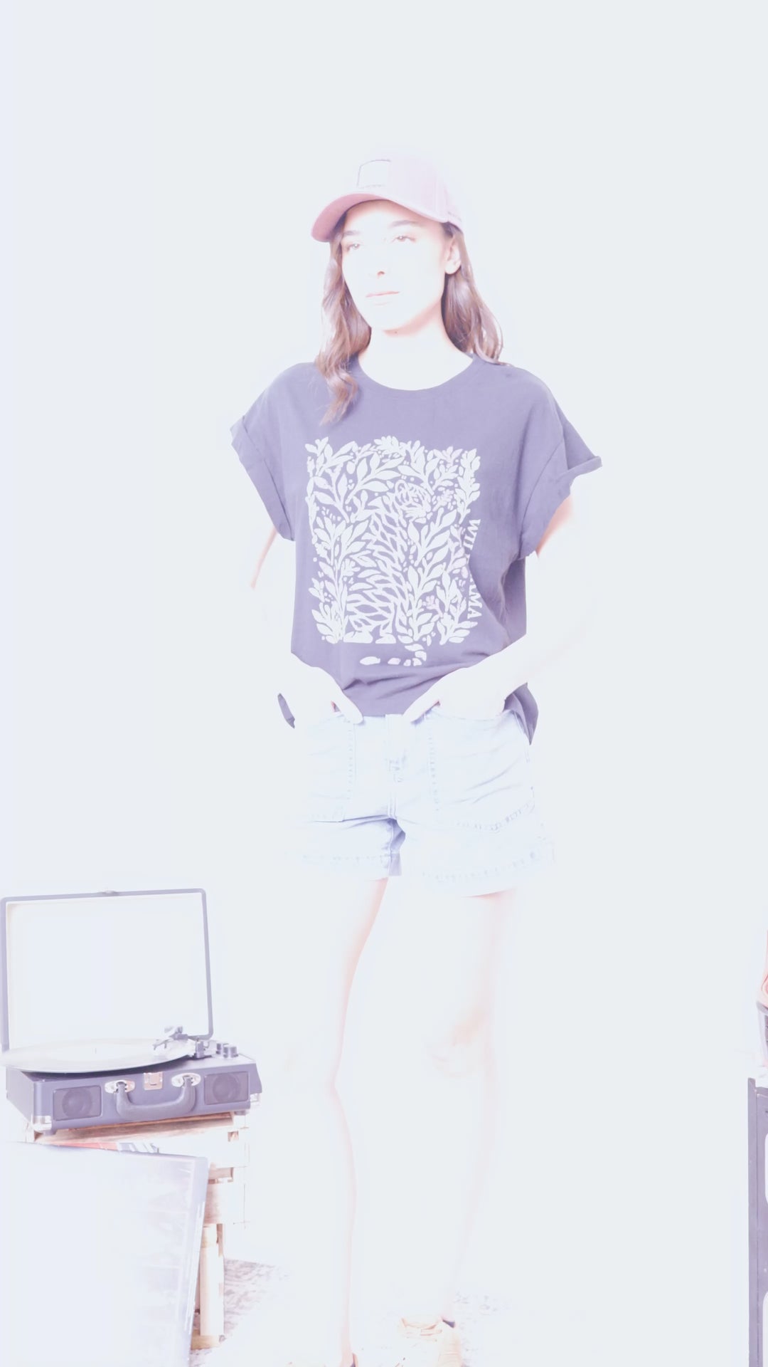 Polera Nirva Orgánica Negra Mujer