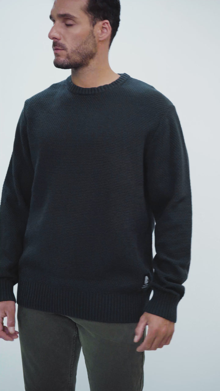 Sweater Etore Orgánico Marengo Hombre