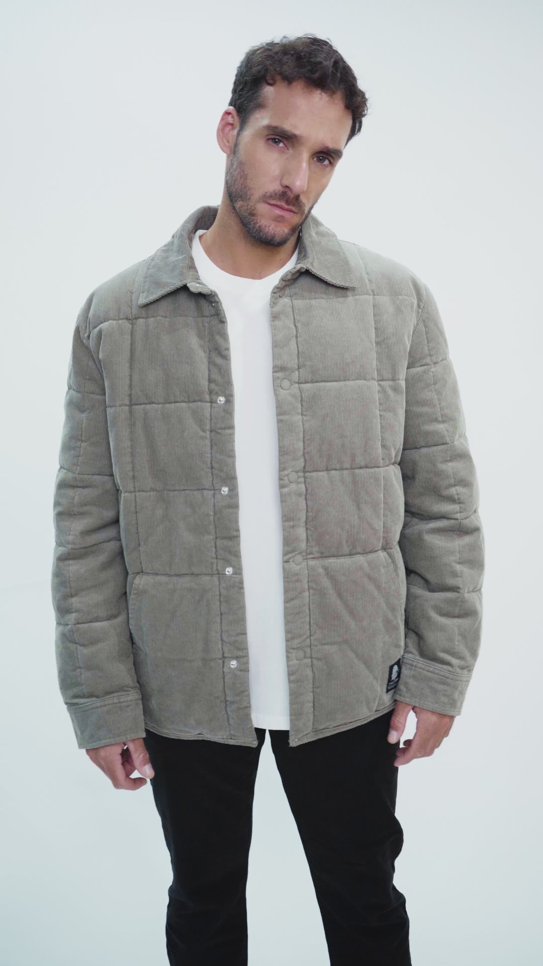 Parka Mone Orgánica Beige Hombre