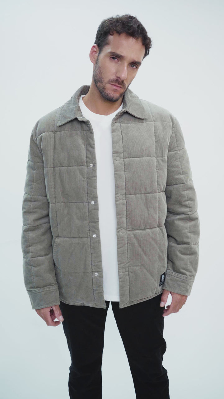 Parka Mone Orgánica Beige Hombre