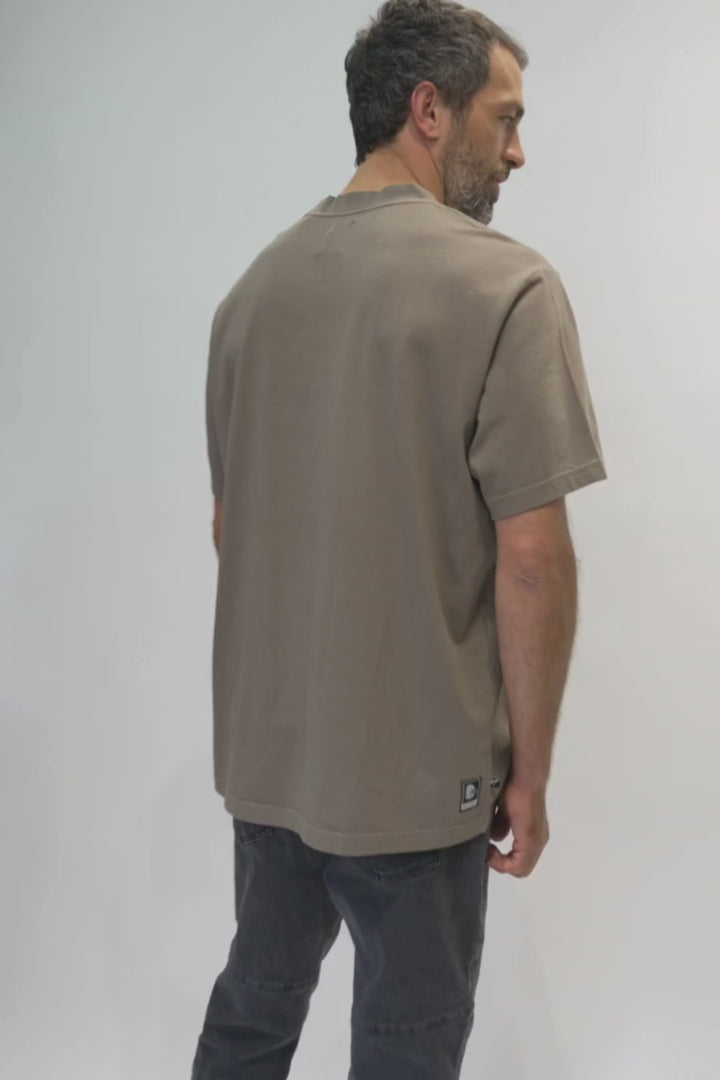 Polera Otto Orgánica Verde Hombre