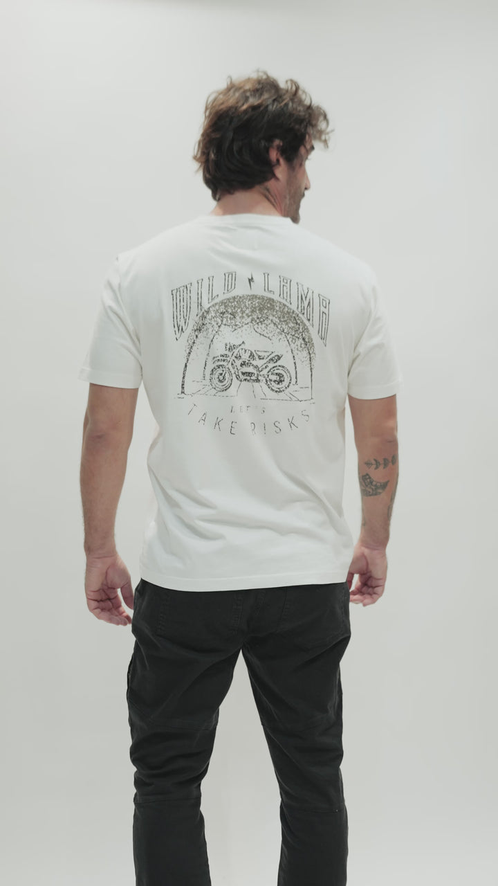 Polera Karu Orgánica Crudo Hombre