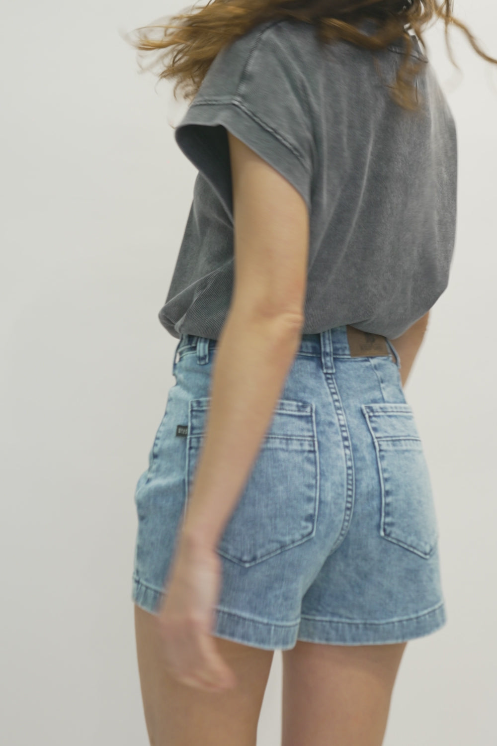 Short Nix Orgánico Denim Mujer