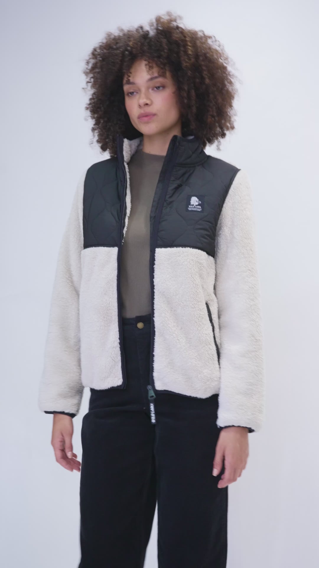 Polar Plume Reciclado Beige Mujer