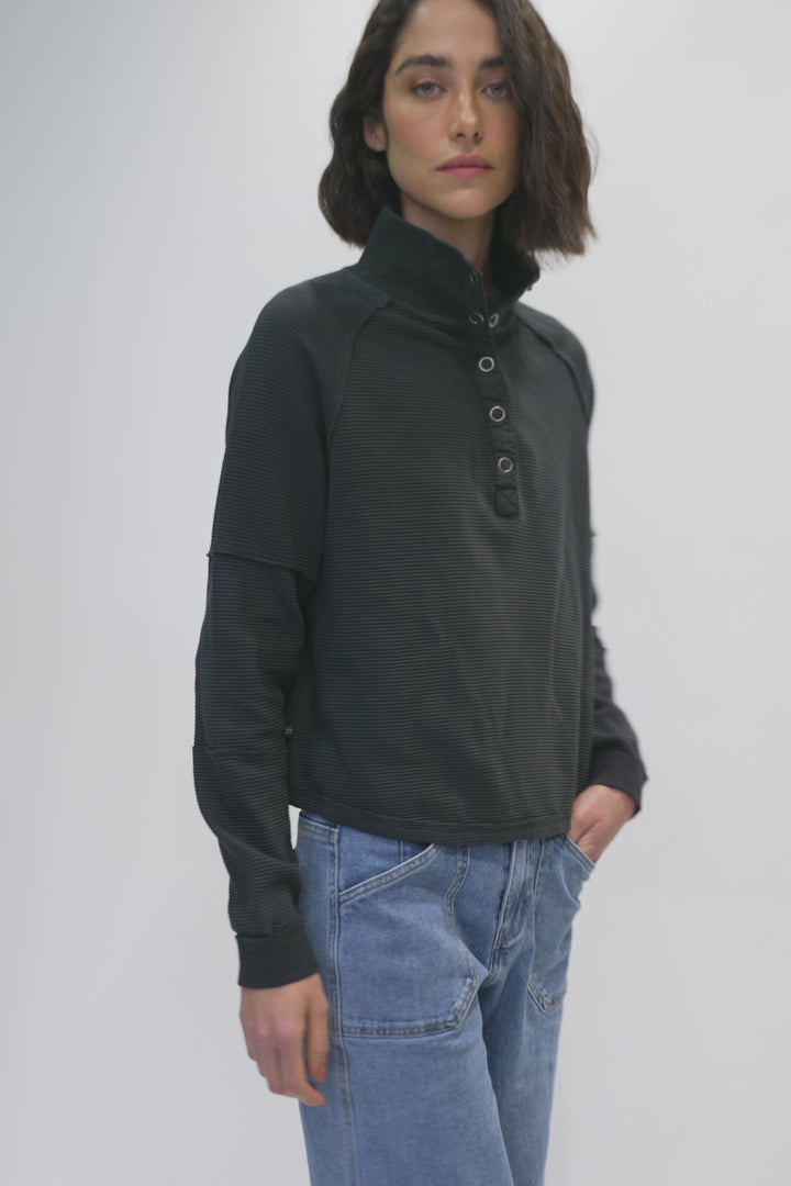 Polerón Raiza Orgánico Marengo Mujer