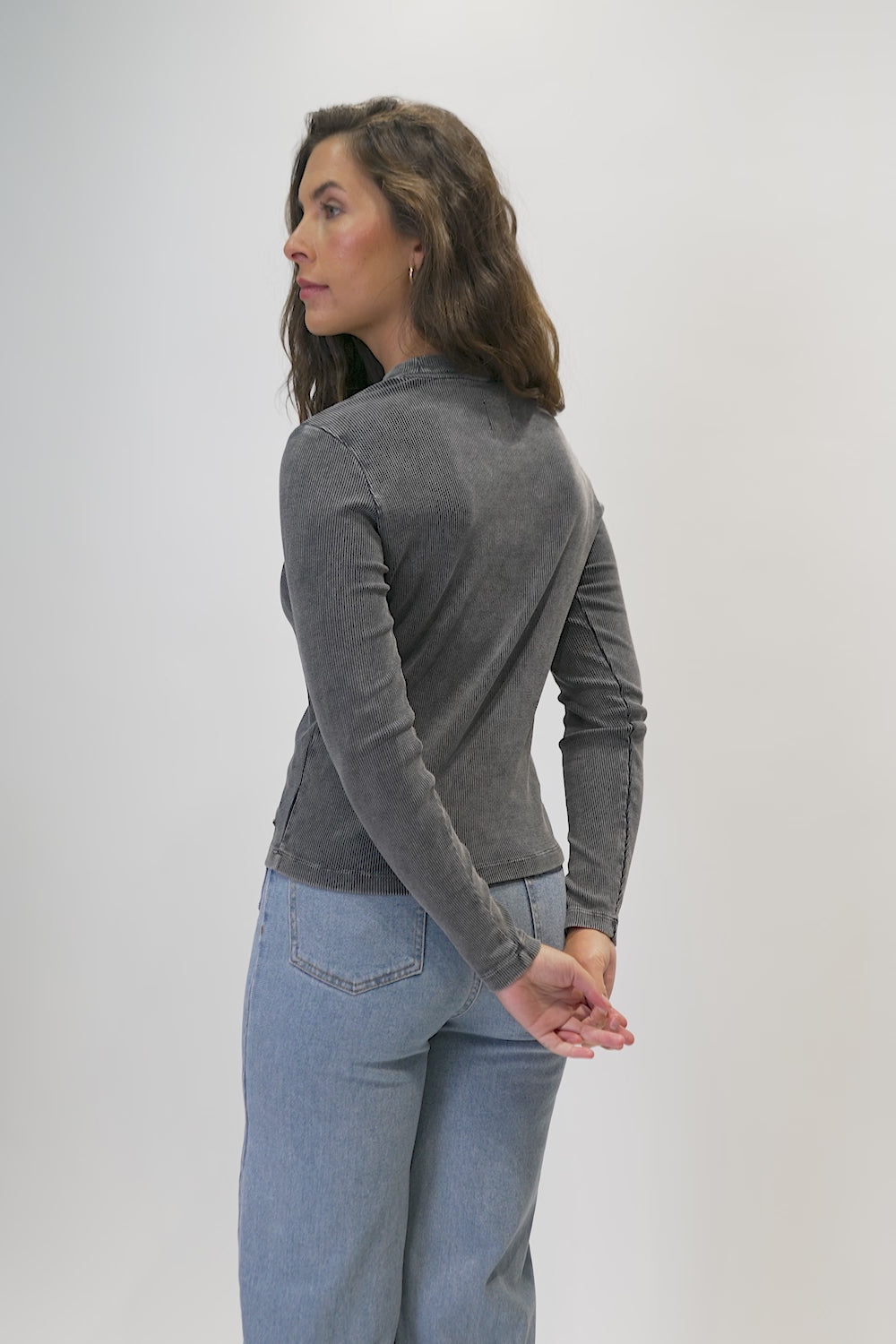 Polera Malmo Orgánica Marengo Mujer