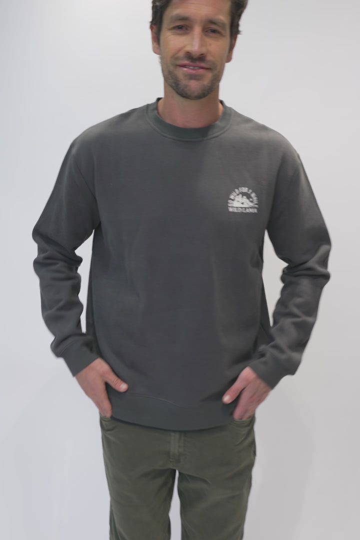 Polerón Kop Orgánico Negro Hombre