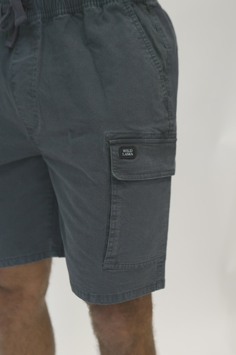 Short Rex Orgánico Negro Hombre