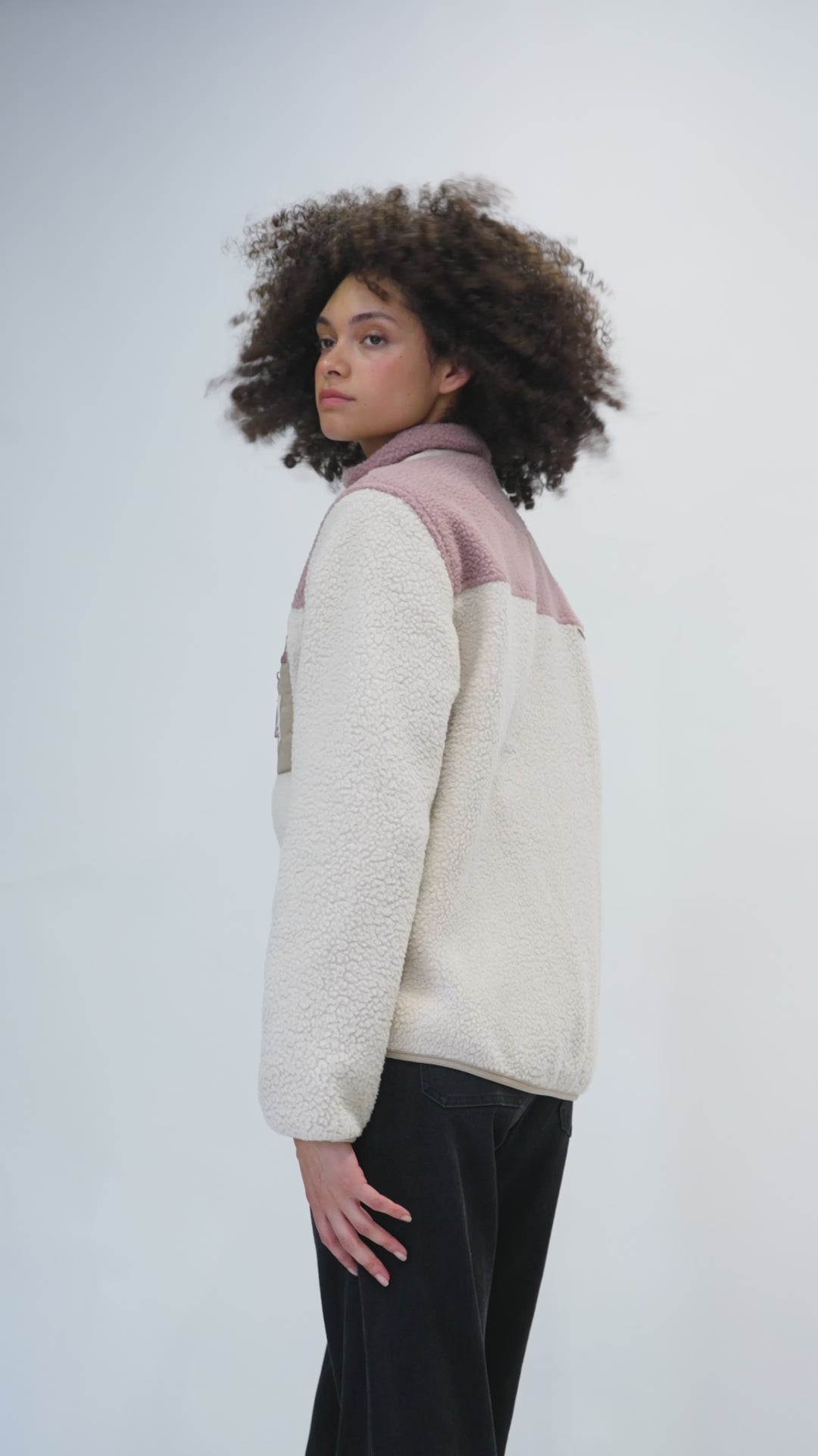 Polar Tambo Reciclado Rosado Mujer