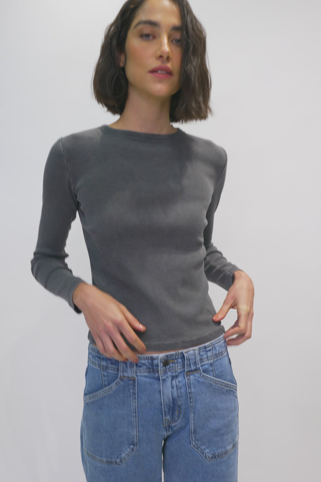 Polera Bimba Orgánica Marengo Mujer