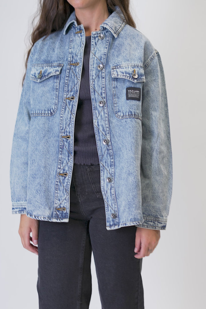 Chaqueta Rali Orgánica Denim Mujer