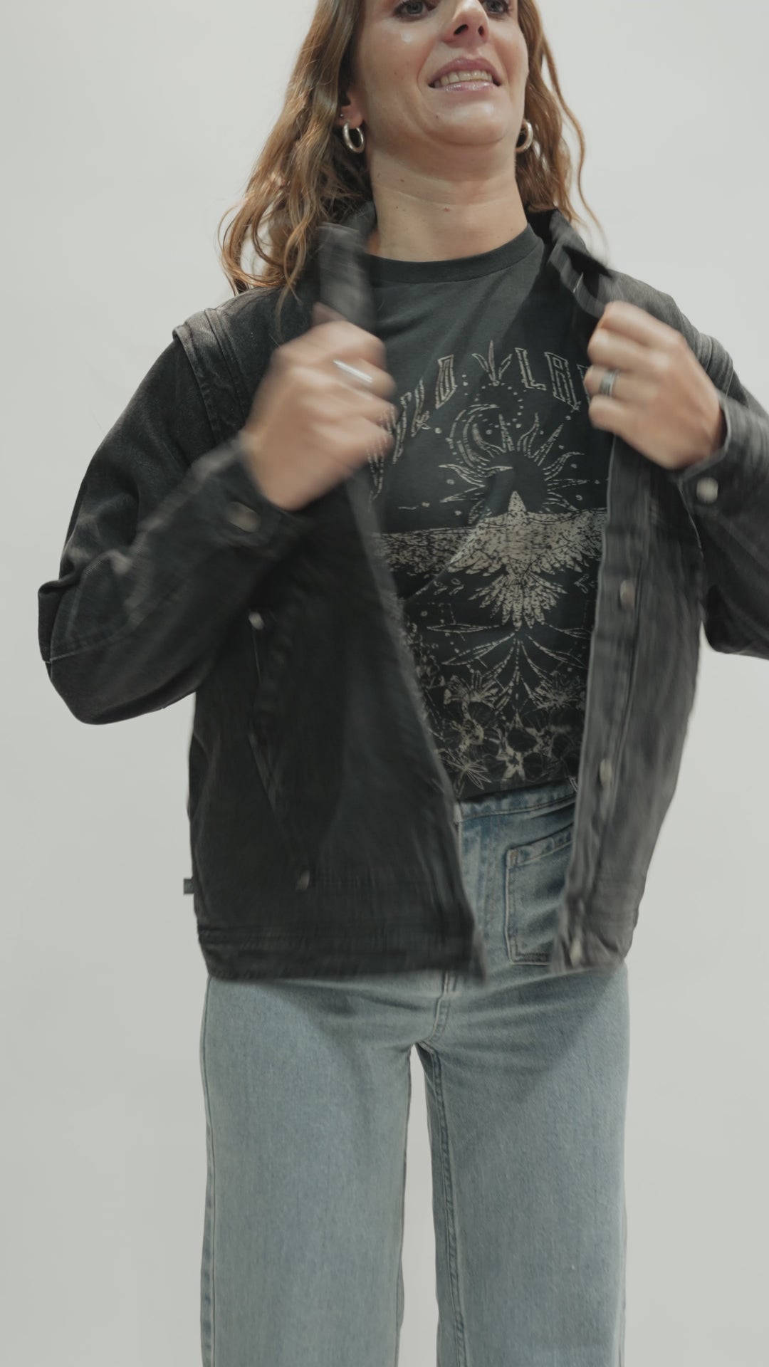 Chaqueta Valka Negro Mujer video
