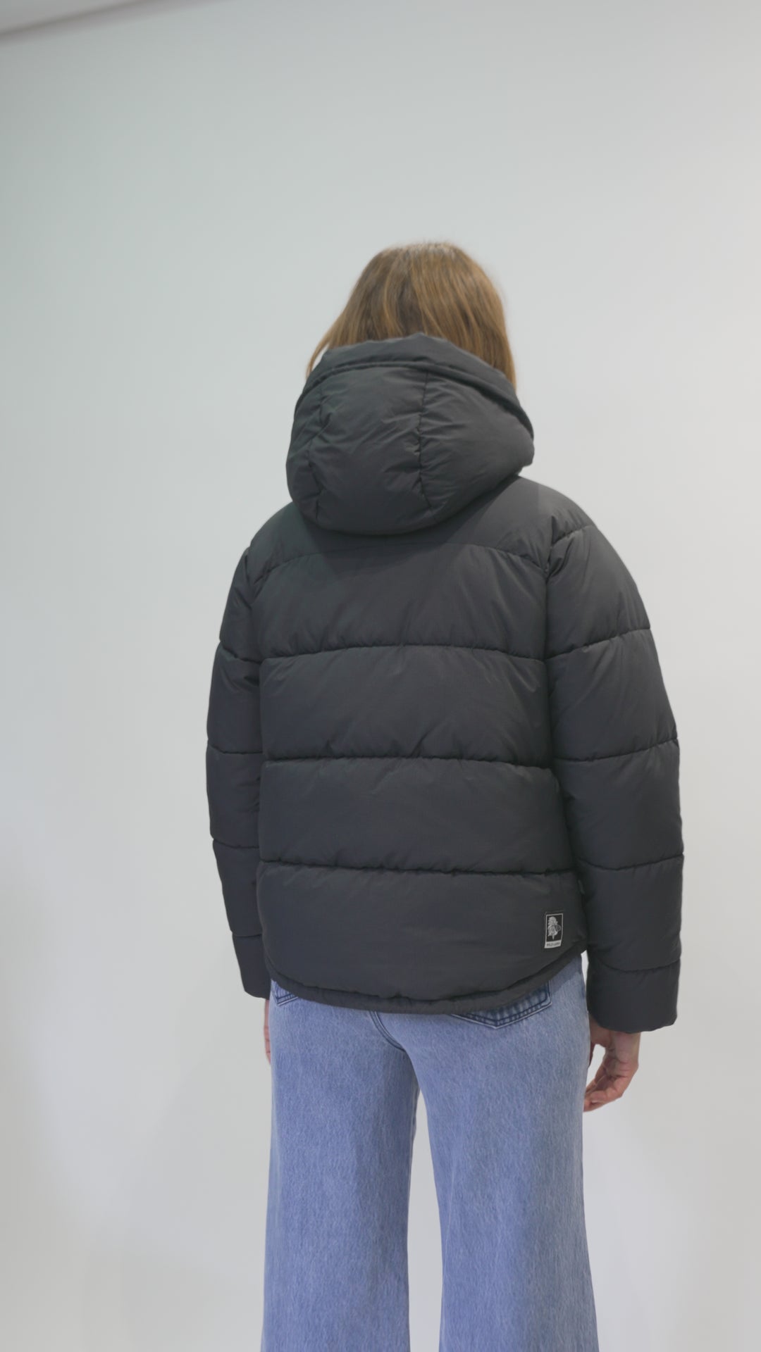 Parka Namura Reciclada Negra Mujer