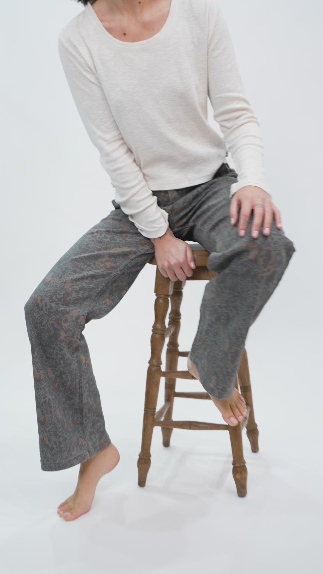 Pantalón Rone Orgánico Print Mujer