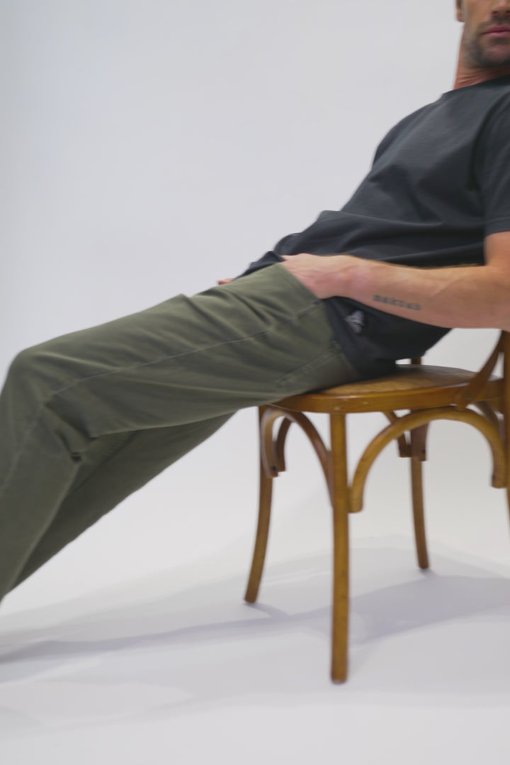 Pantalón Lanz Orgánico Verde Hombre