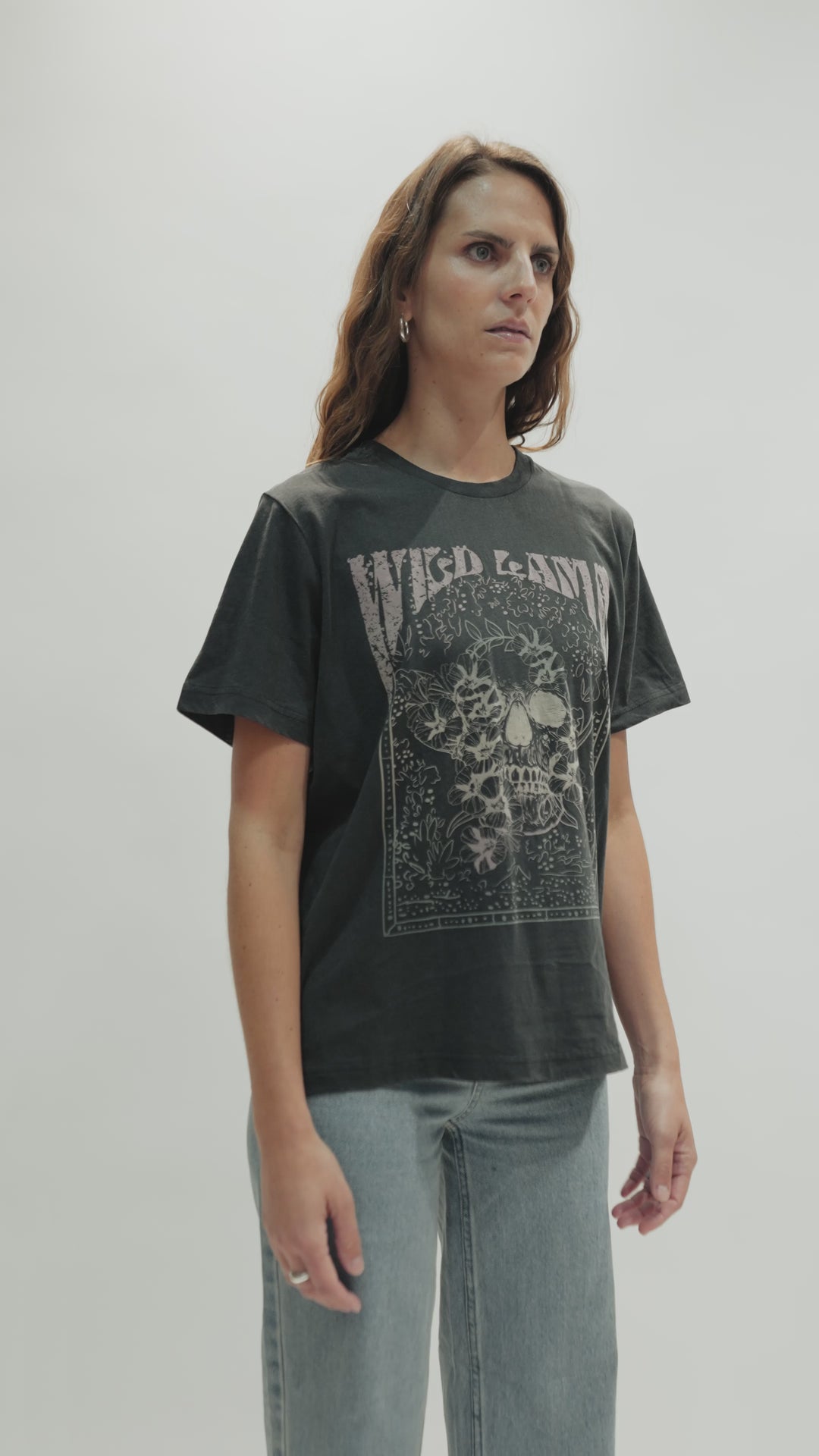 Polera Genovesa Orgánica Negra Mujer